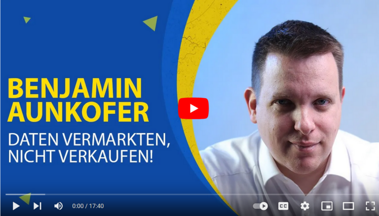 Daten vermarkten, ohne sie zu verkaufen – Interview mit Benjamin Aunkofer